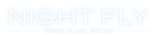 NIGHT FLY -DRESS BLACK EDITION-